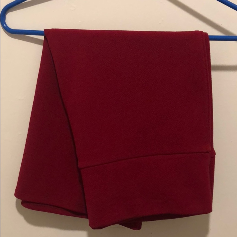 Red Pencil Skirt